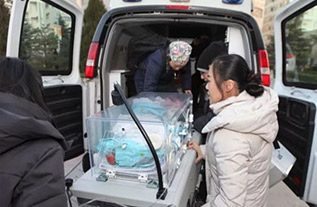 万安县妇婴监护型护送